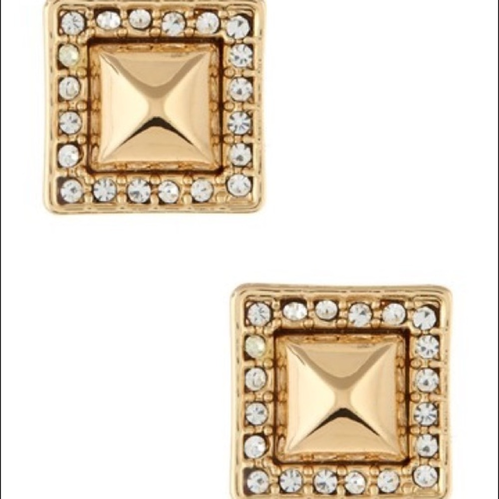 Rebecca Minkoff Pyramid Stud Earrings